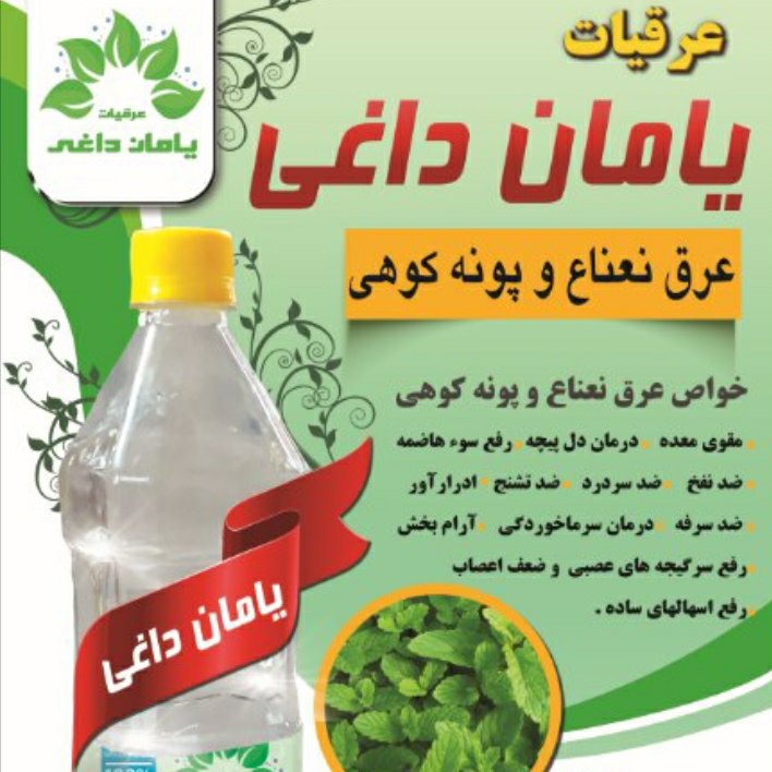 عرق نعناع و پونه کوهی