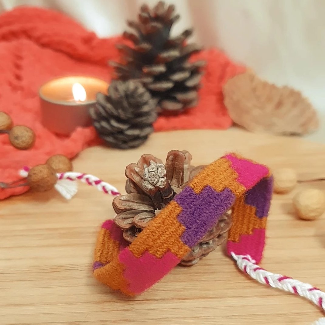 دستبند گلیمبافت دستبافت