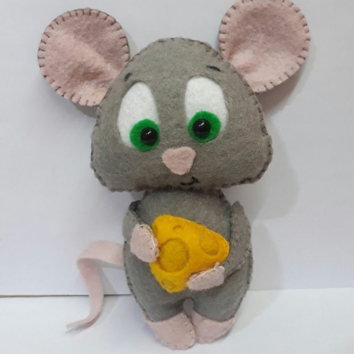 عروسک نمدی طرح موش