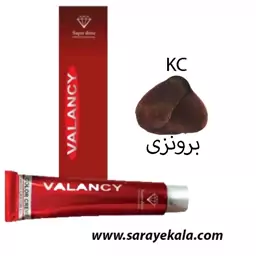 رنگ مو ولنسی KC برنزی 