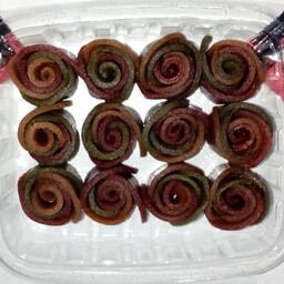 گل رز 7 رنگ لواشکی  مخصوص ترش کوک 