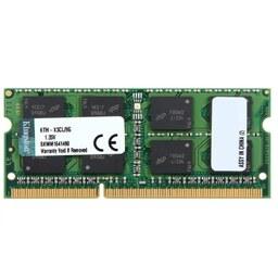 رم لپ تاپ DDR3L دو کاناله 1600 مگاهرتز CL11 کینگستون مدل 12800 ظرفیت 8 گیگابایت