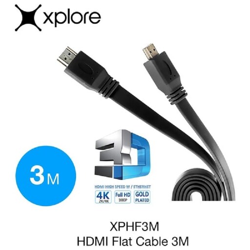 کابل HDMI   برند اکسپلور کیفیت درجه یک 3D و 4K طول 3 متر