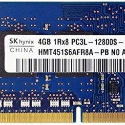 Hynix 4GB  DDR3 1Rx8 PC3L-12800S Laptop Memory رم لپ تاپ