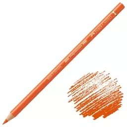 مداد رنگی Polychromos فابرکاستل کد 113 رنگ ORANGE GLAZE