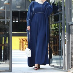 یسنا عبا  مانتو پیراهن عبایی آزاد و گشادزنانه خنک تابستانه مناسب بارداری و سایز بزرگ بیگ سایز تا سایز 54 
