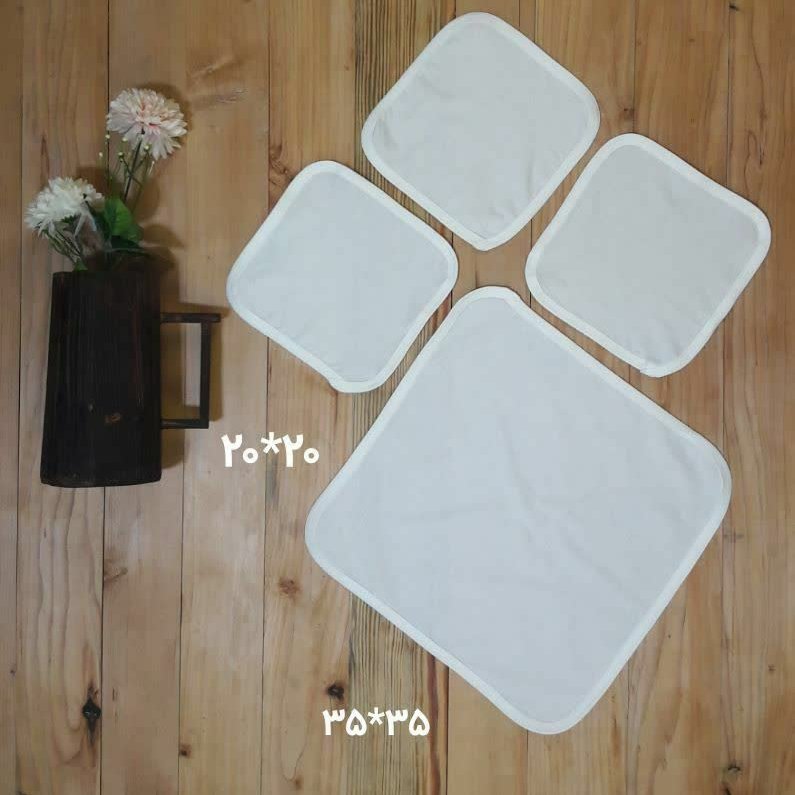 دستمال پنبه ای سه عددی