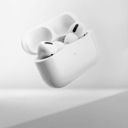 ایر پاد پرو Air pod pro طرح اپل رنگ سفید