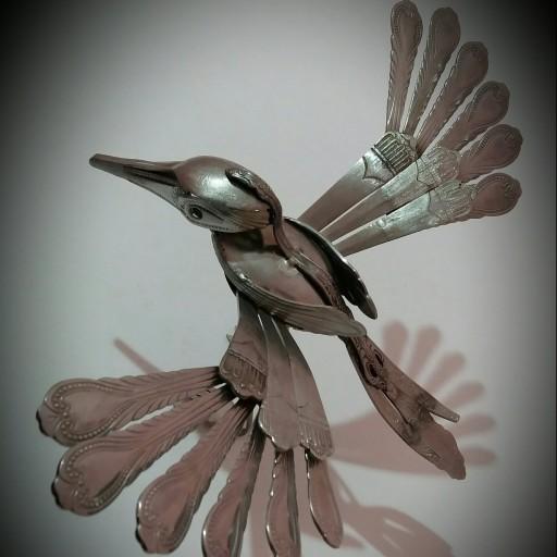 ماکت فلزی دست ساز پرنده