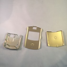 قسمتی از قاب گوشی موتورولا Motorola V3 (گلد) J بدون شاسی