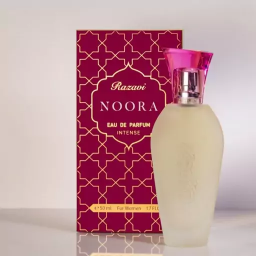 101190-عطر رضوی نورا زنانه-50میلی لیتر با بسته بندی شرکتی و اورجینال