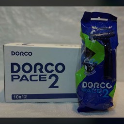 خودتراش 2 لبه دورکو 10 عددی کیفیت فوق العاده Dorco ژیلت با نوارصابونی یکبار مصرف