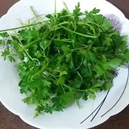 سبزی تازه جعفری شمال  سوغات سرای شمال