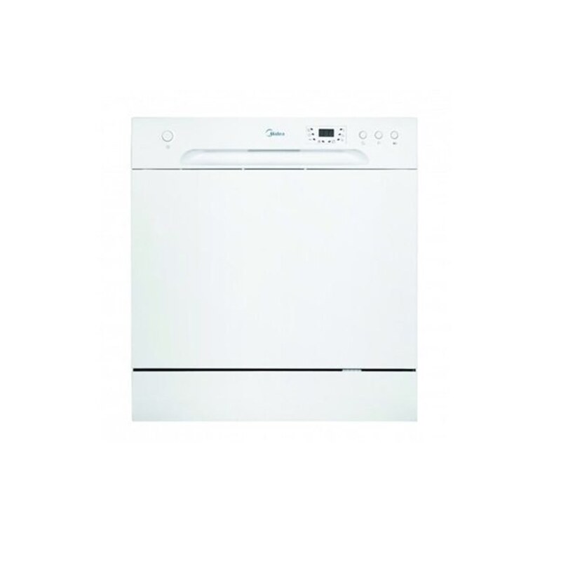 ماشین ظرفشویی مایدیا مدل WQP8-3803A رنگ نقره ای