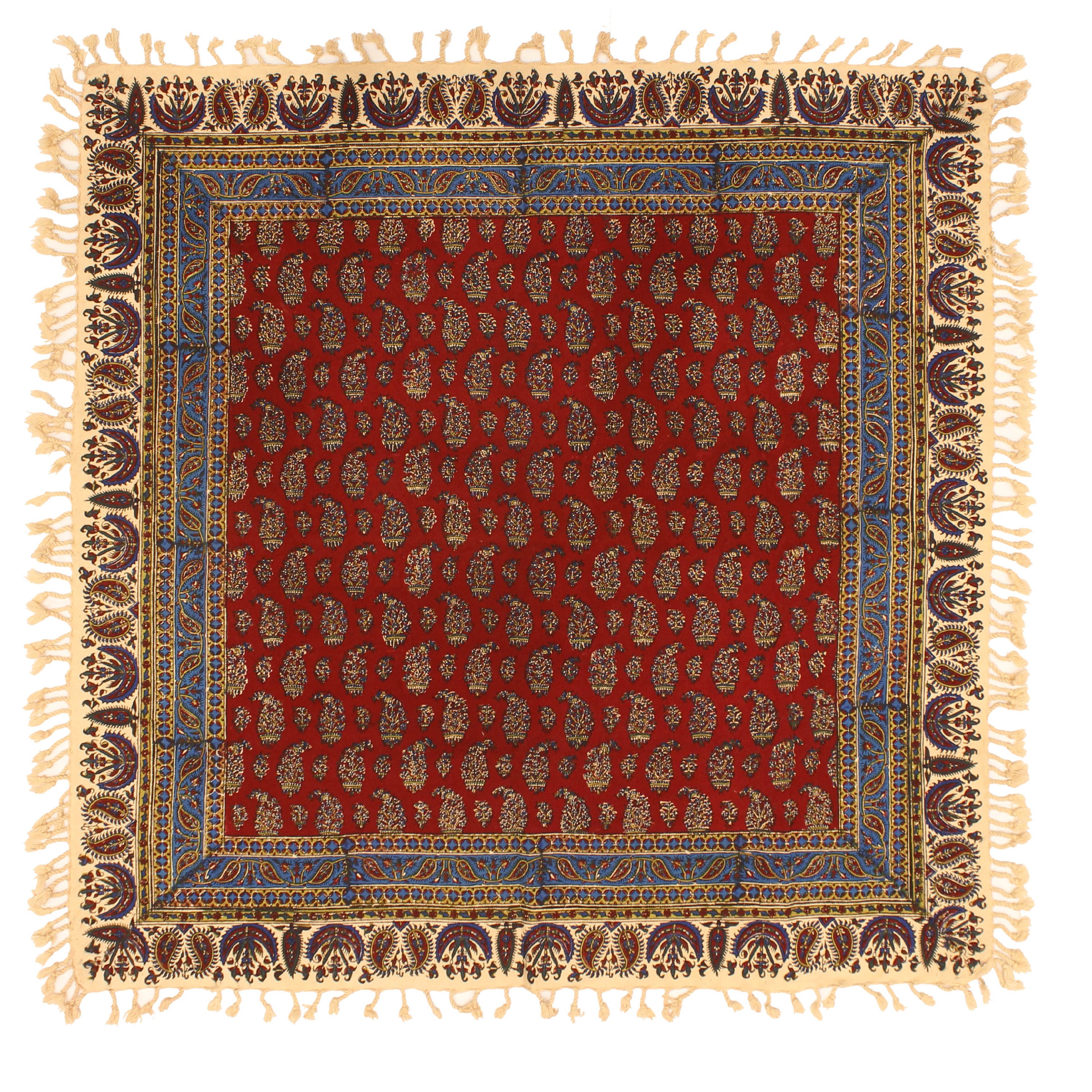 رومیزی مربع هشتاد در هشتاد