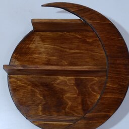 شلف چوبی ماه