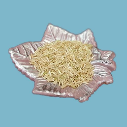 برنج قهوه ای طبیعی فارس 500 گرم پک 2 عددی- پاک شده 