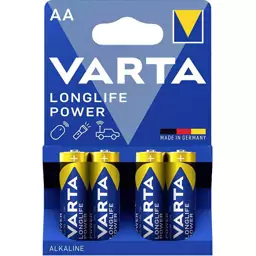 باتری قلمی Longlife Power وارتا بسته 4 عددی