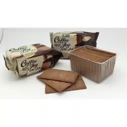 بیسکوییت قهوه کافی جوی جعبه 18 عددی اصل ارسال رایگان Coffe Joy