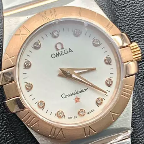 ساعت دخترانه و زنانه امگا مدل کانسلیشن با کیفیت عالی Omega 