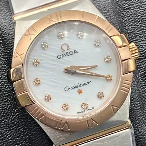 ساعت دخترانه و زنانه امگا مدل کانسلیشن با کیفیت عالی Omega 