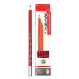 مداد قرمز ادمیرال بسته 12 عددی