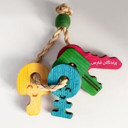 اسباب بازی پرنده دسته کلید کوچک سایز 5×2/5 سانتی متر