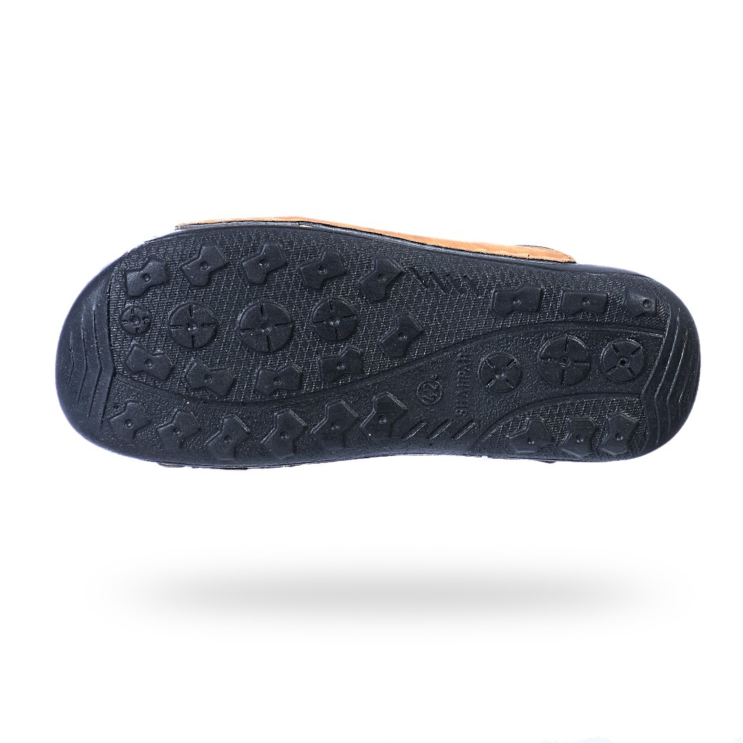 صندل مردانه اداری مدل ماهان 119 مشکی شهپر بی واسطه