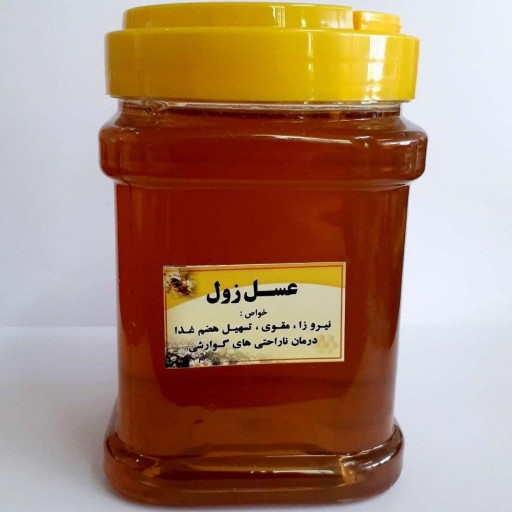 عسل طبیعی و خالص زول یک کیلویی