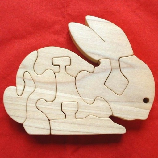 پازل چوبی خرگوش (تخفیف دار)