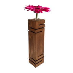گلدان چوبی مدل ستون با ارسال رایگان
