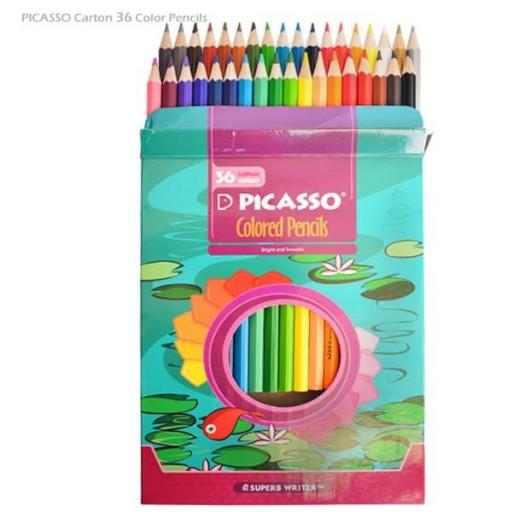 مداد رنگی 36 رنگ پیکاسو مقوایی