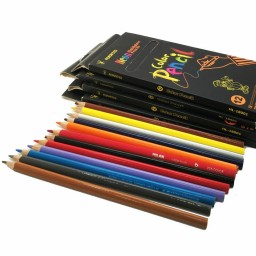 مداد رنگی 12 رنگ جعبه مقوایی برند نئون