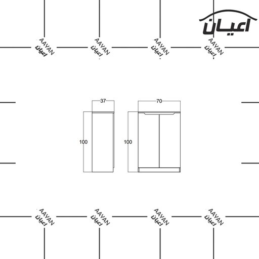 جاکفشی اعیان مدل FH441(ارسال با باربری.هزینه ارسال پس کرایه)