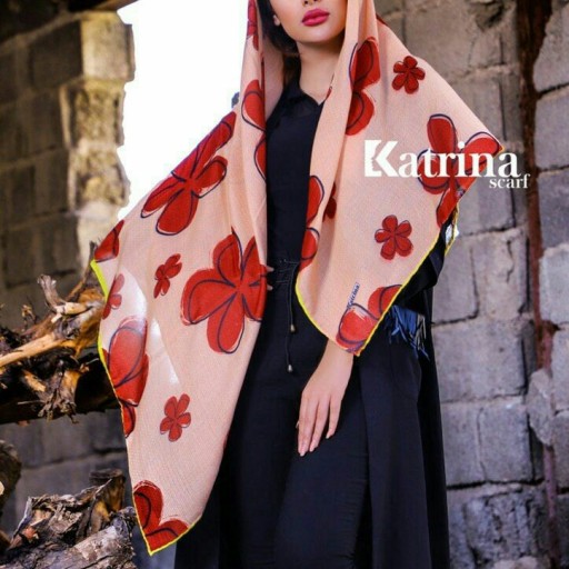 روسری نخی پاییزه برند کاترینا