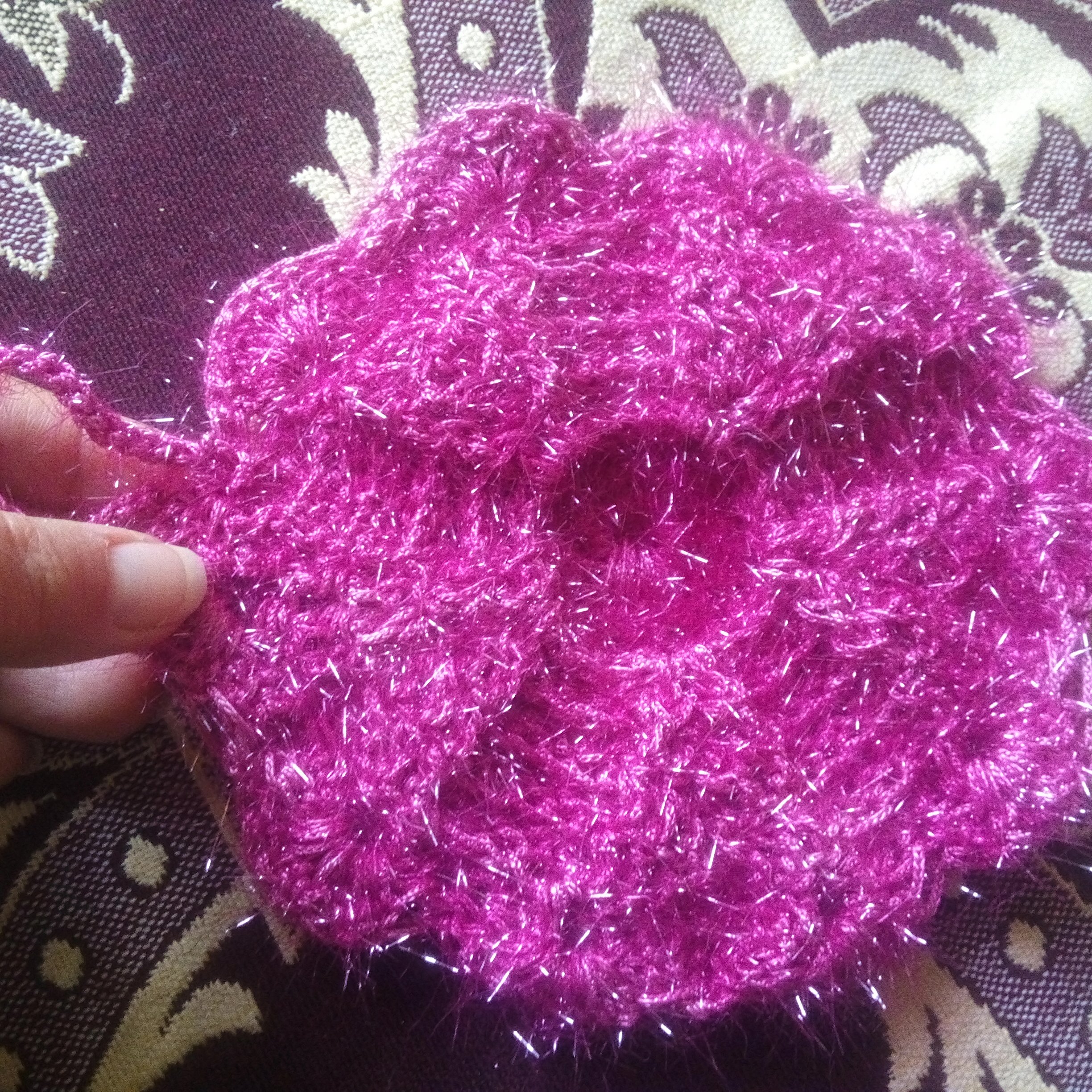 اسکاج طرح گل برجسته5پر