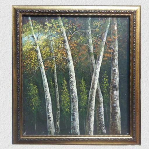 تابلو نقاشی رنگ و روغن درخت