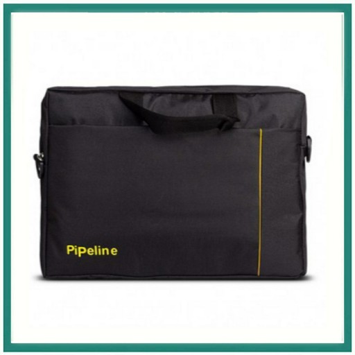 کیف لپ تاپ برزنتی Pipeline ، مشکی،دارای سه محفظه