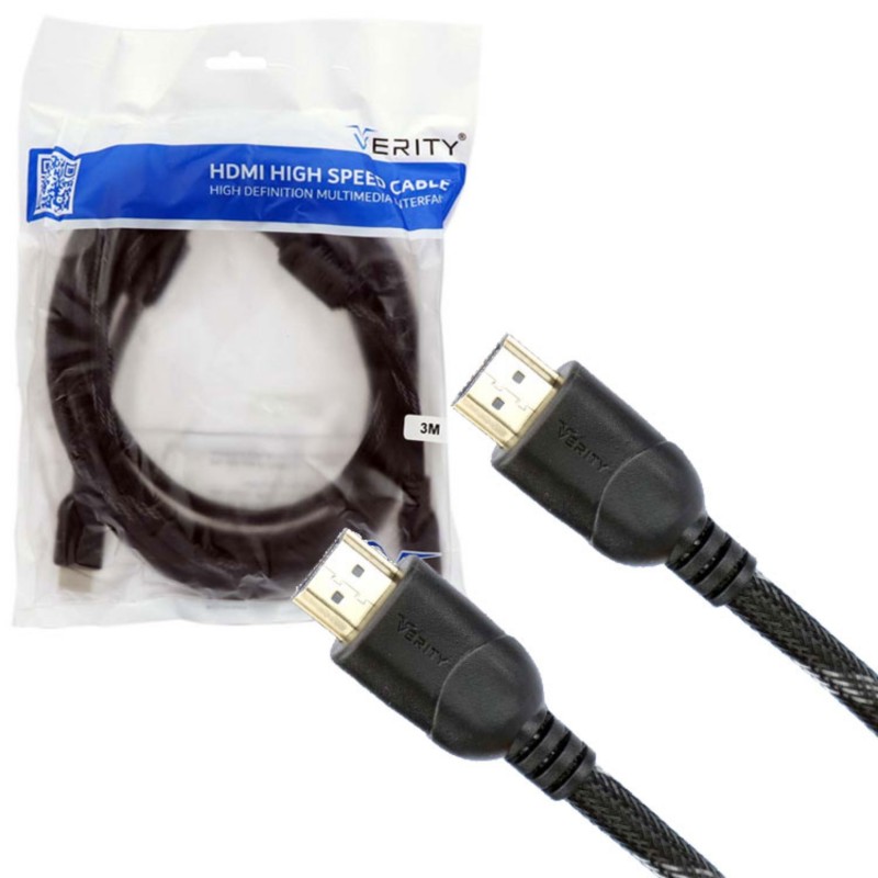 کابل 3 متری HDMI اچ دی ام ای مدل کنفی برند VERITY