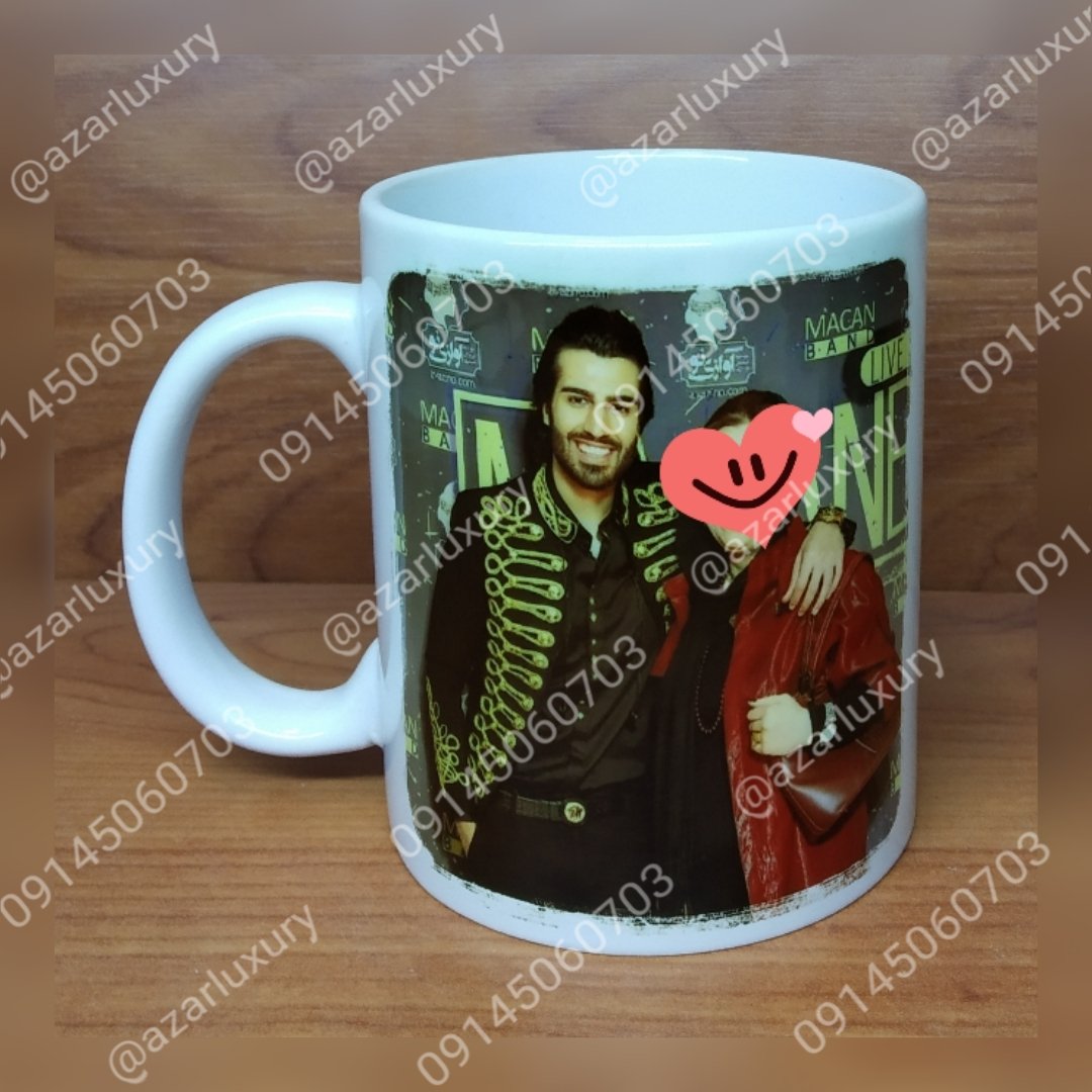 لیوان سفید کد mug0007