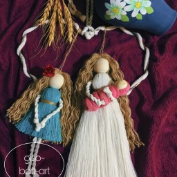 فرشته های مکرومه جذاب