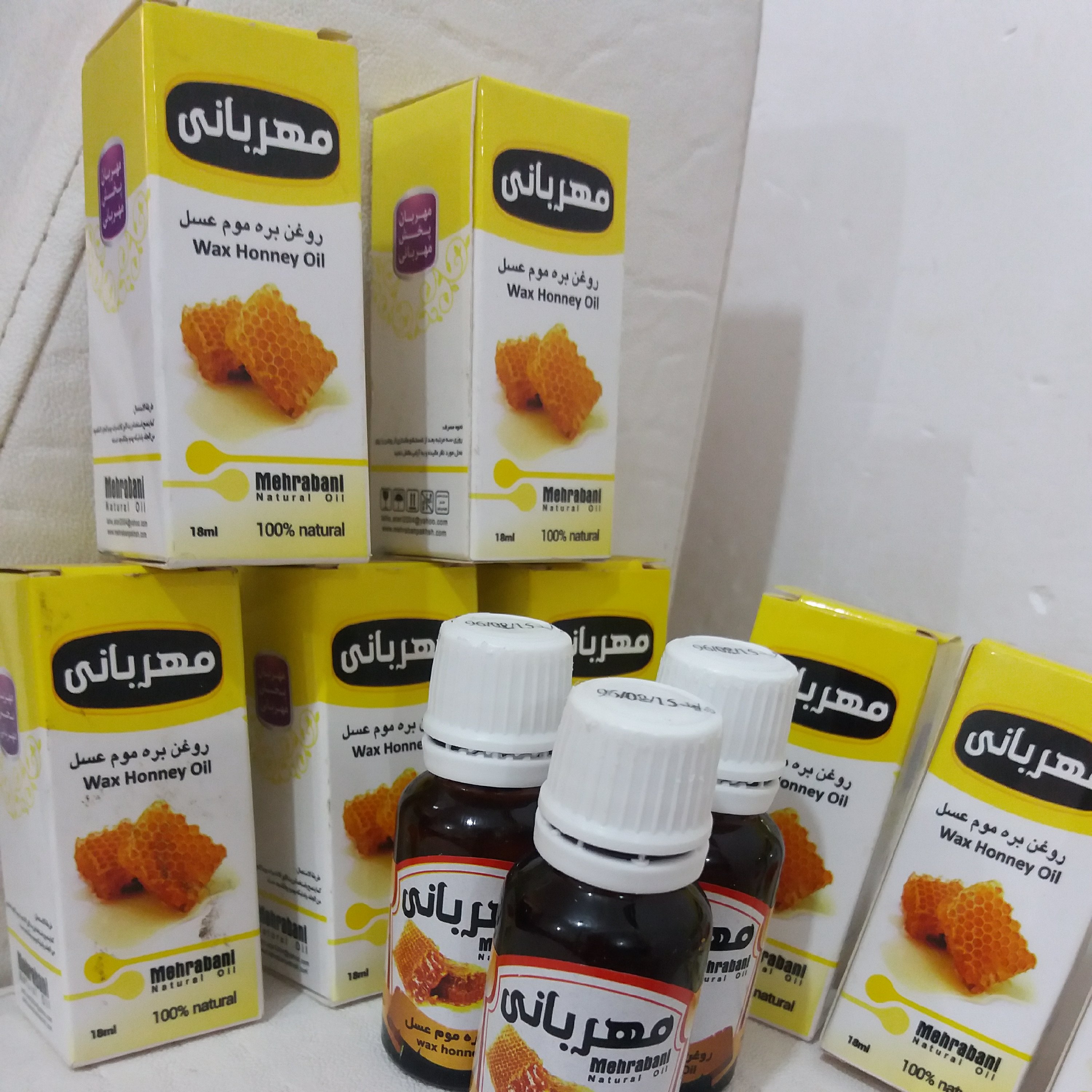 روغن بره موم عسل
