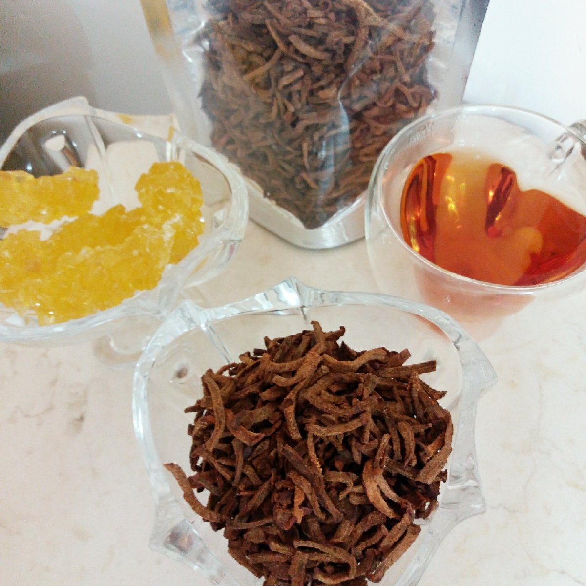 دمنوش به  پاسدان گل(دست ساز خونگی)کاملا تمیزبهداشتی و خوشمزه