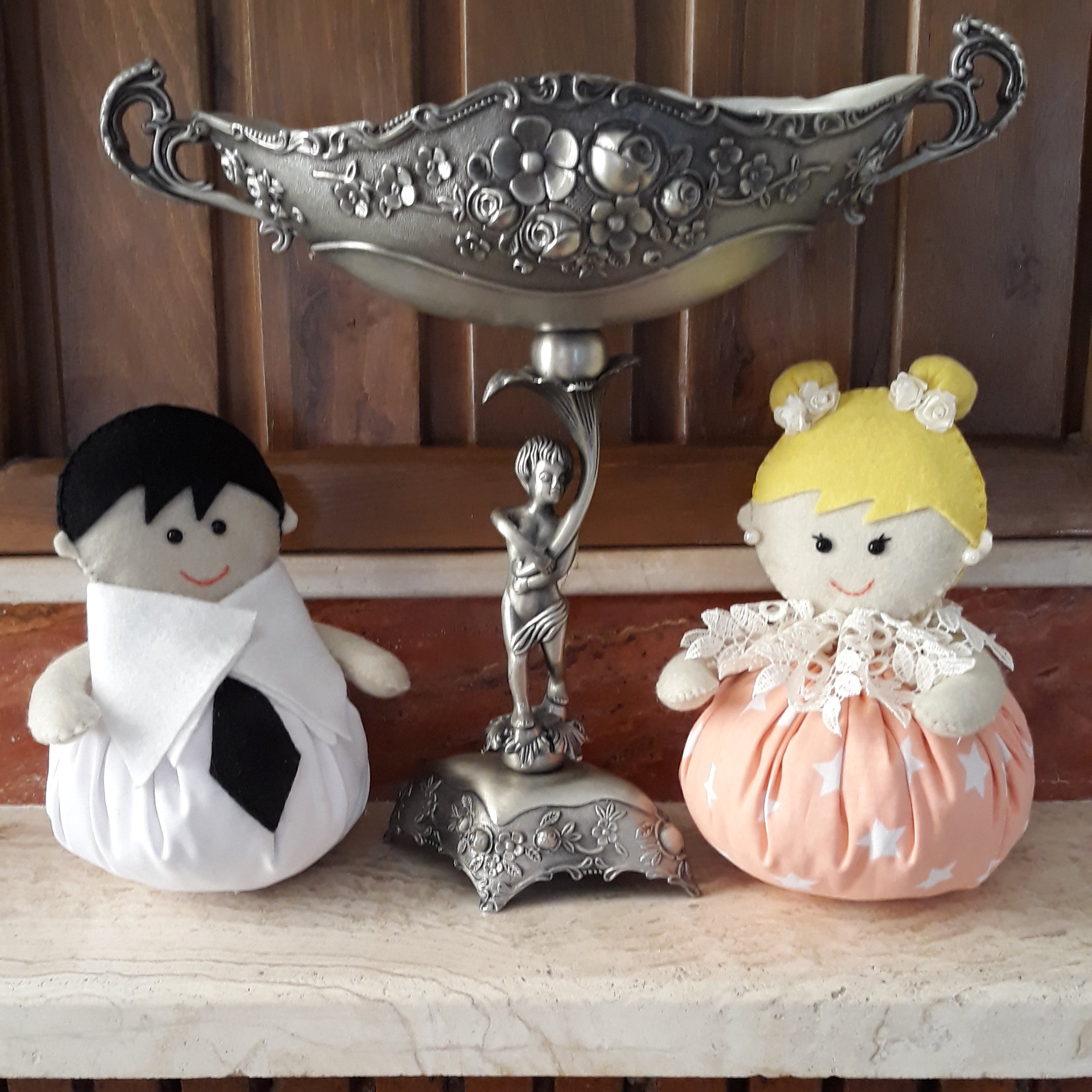 عروسک بقچه ای دختر و پسر