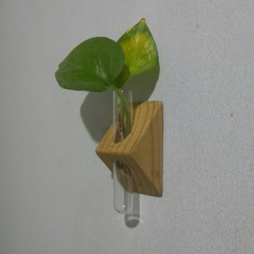 گلدان چوبی مگنیتی بلوط