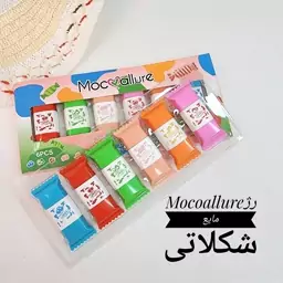 پک 6عددی رژ مایع شکلاتی Mocoallure

