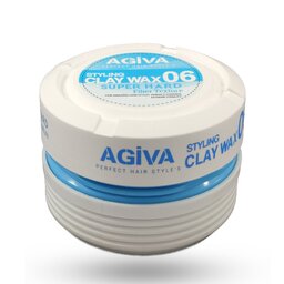 واکس مو سفید آگیوا AGiVA شماره 06 مدل آدامس Styling Clay Wax حجم 175 میل 
