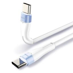 کابل تبدیل USB TYPE C به USB TYPE C (کابل دو سر تایپ سی) دیتا پلاس مدل DP33 طول 1 متر گارانتی 6 ماهه ipm