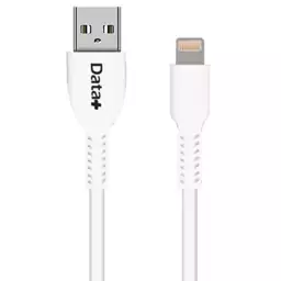 کابل تبدیل USB به لایتنینگ دیتا پلاس مدل DP02 طول 1 متر گارانتی 6 ماهه ipm