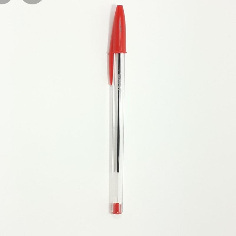 خودکار بیک قرمز کریستال خارجی (10 عددی)